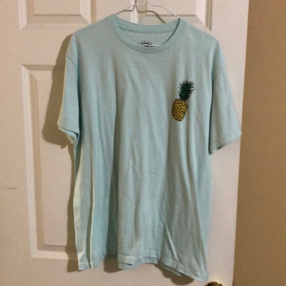 Mint t-shirt w/ pineapple logo